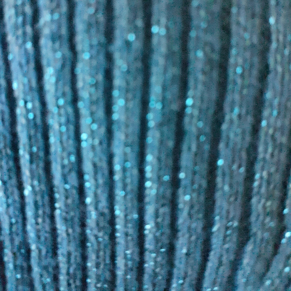 Basic Editions Teal Sparkle Sweater - image 3